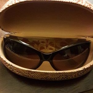 2 pair brown and black 4 each dollars Sunglasses